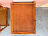 Pair of Rattan Side Tables