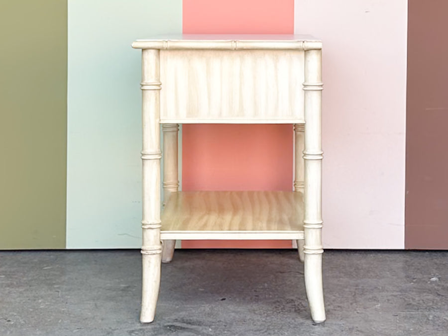 Thomasville Faux Bamboo Nightstand