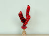 Natural Red Coral Finial