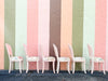 Set of Eight Shell Back Dining Chairs