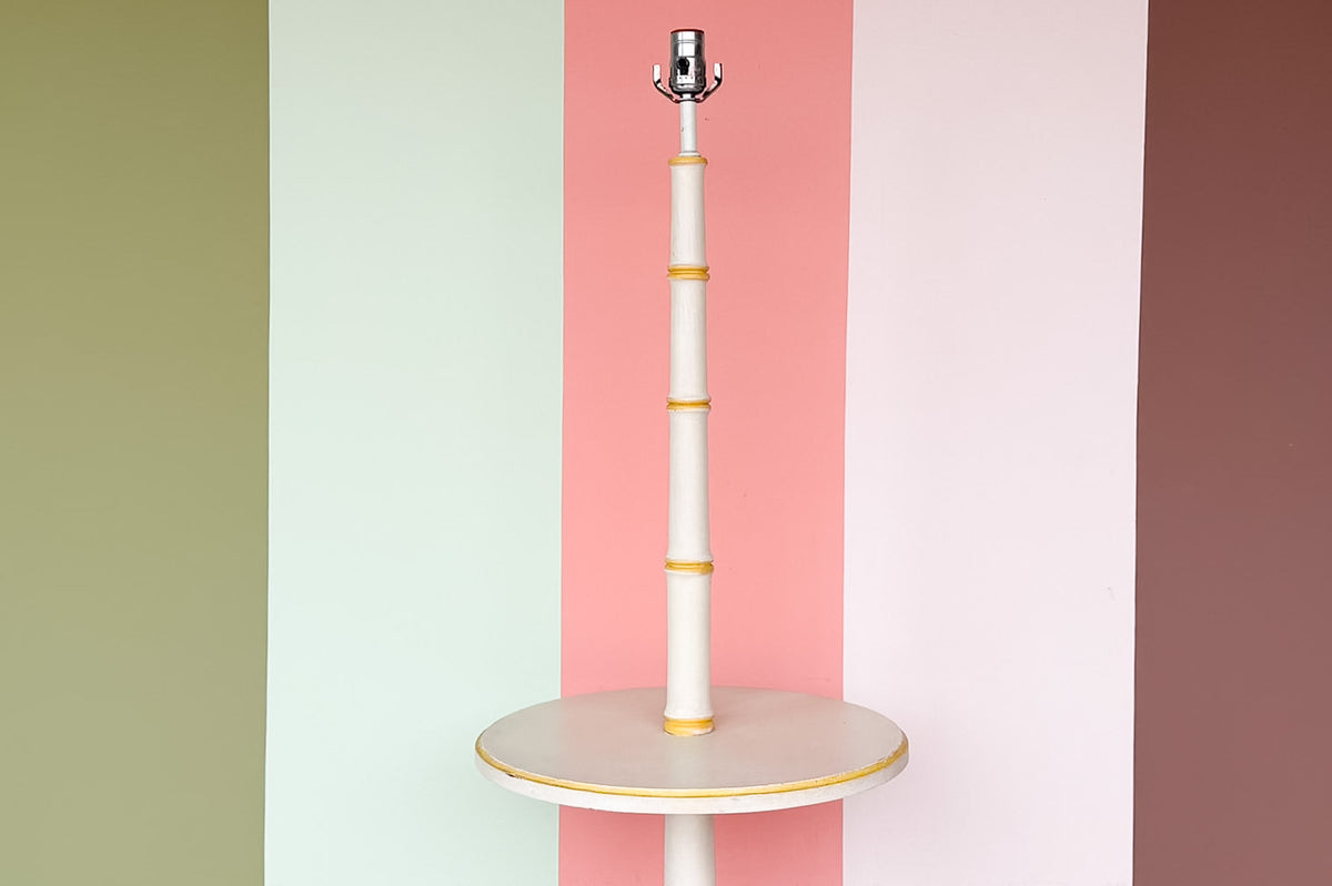 Faux Bamboo Table Lamp