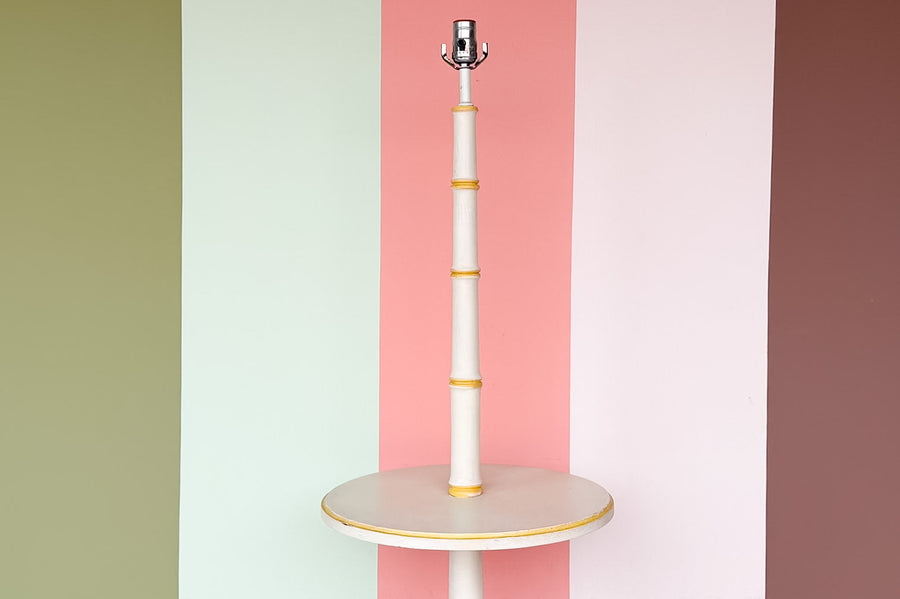 Faux Bamboo Table Lamp