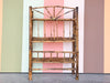 Petite Tortoiseshell Rattan Etagere