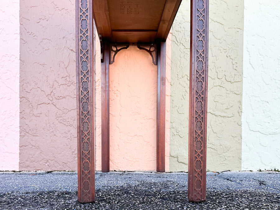 Petite Fretwork Console