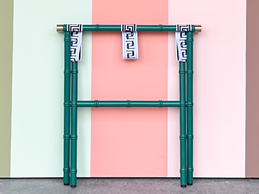 Faux Bamboo Luggage Rack - Anne