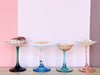 Set of Four Colorful Shell Coupes