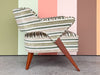 Kips Bay Show House Upholstered Lounge Chair