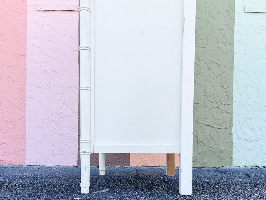 Palm Beach Style Faux Bamboo Lingerie Chest