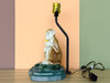 Monkey and Palm Lamp
