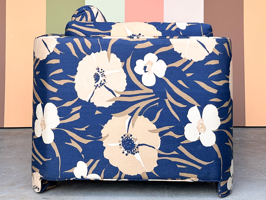 Fab Floral Upholstered Loveseat