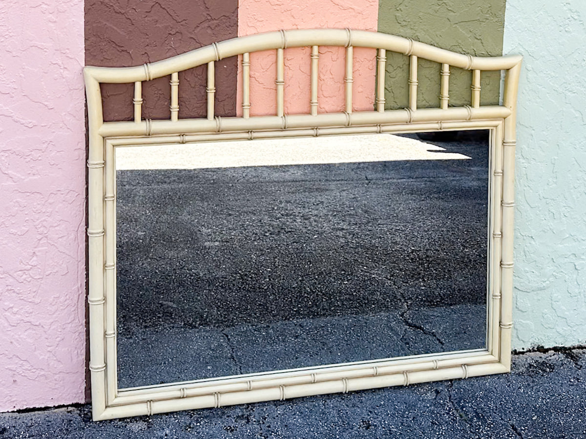 Thomasville Faux Bamboo Mirror