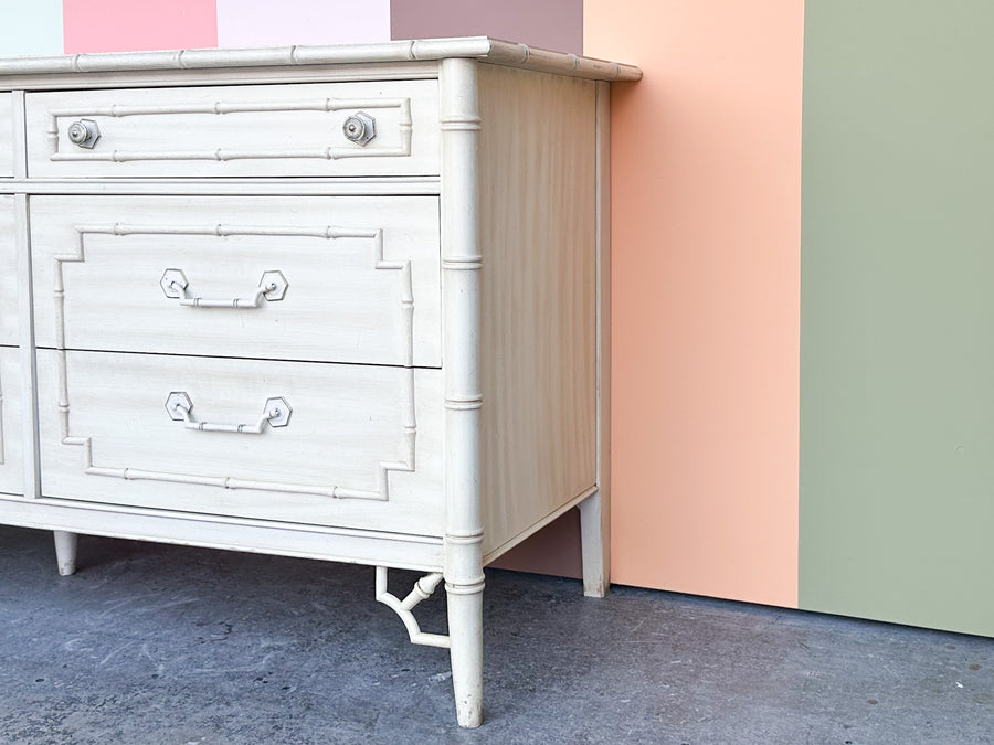Thomasville Faux Bamboo Dresser