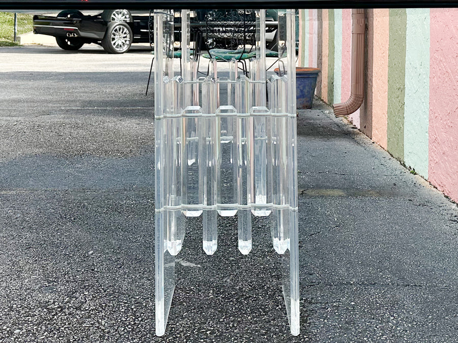 Glam Lucite Dining Table
