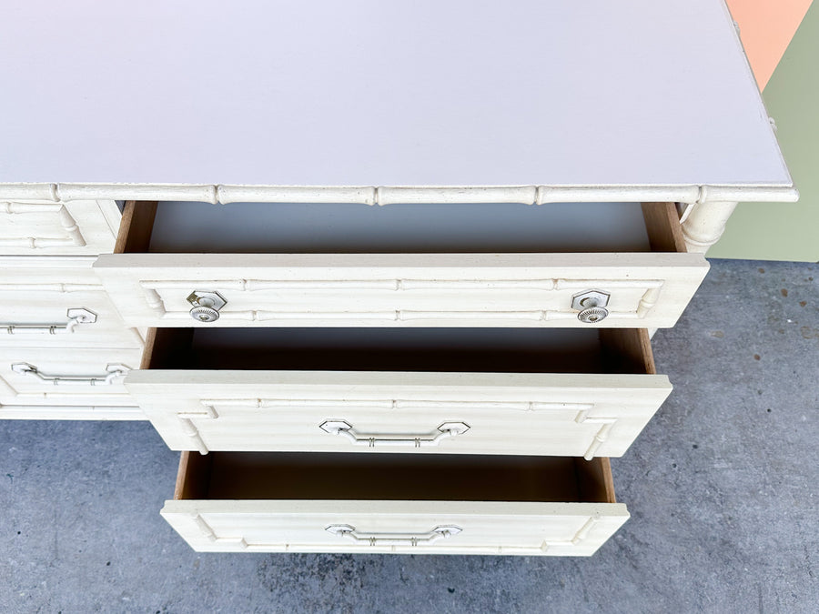 Thomasville Faux Bamboo Dresser