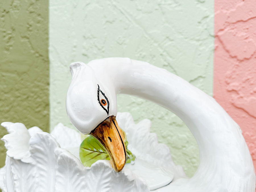 Italian Swan Tureen