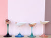Set of Four Colorful Shell Coupes