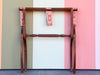 Wooden Ribbon Luggage Rack
