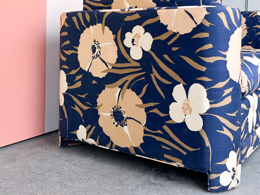 Fab Floral Upholstered Loveseat