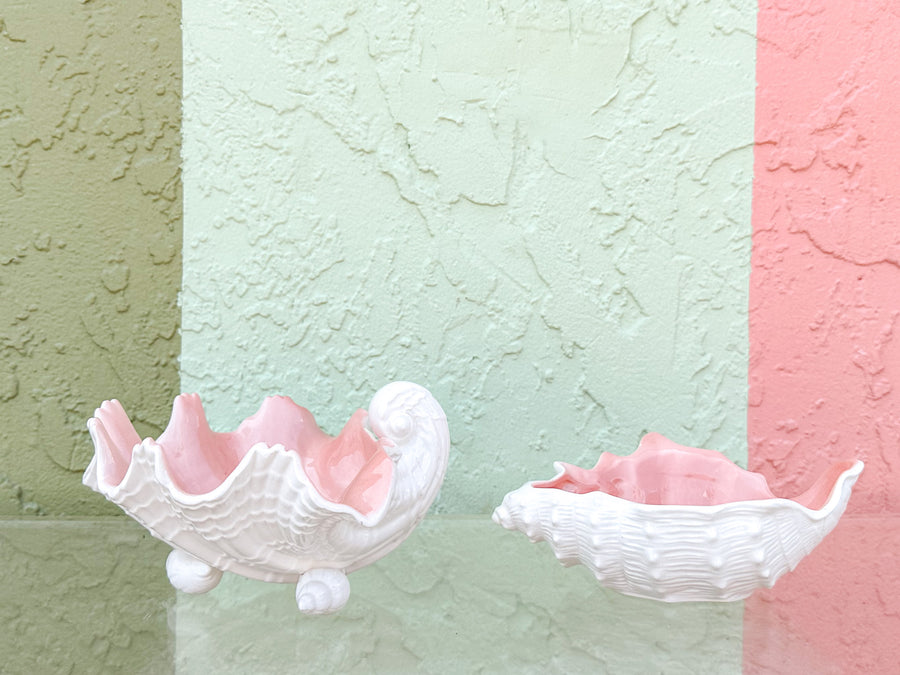 Pair of Fitz and Floyd Coquille Trinket Dishes