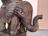 Wicker Elephant Plant Stand