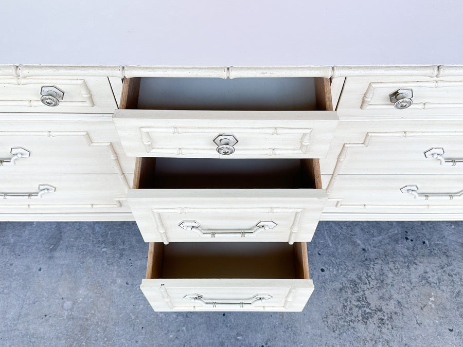 Thomasville Faux Bamboo Dresser