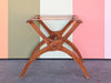 Wooden Ribbon Luggage Rack