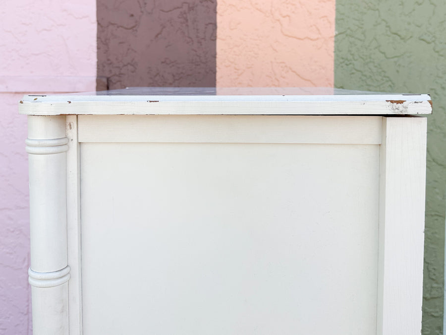Palm Beach Style Faux Bamboo Lingerie Chest