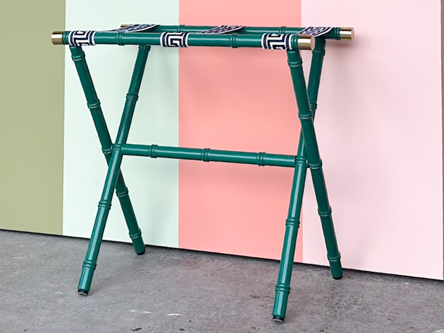 Faux Bamboo Luggage Rack - Anne