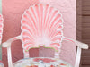 Set of Eight Shell Back Dining Chairs
