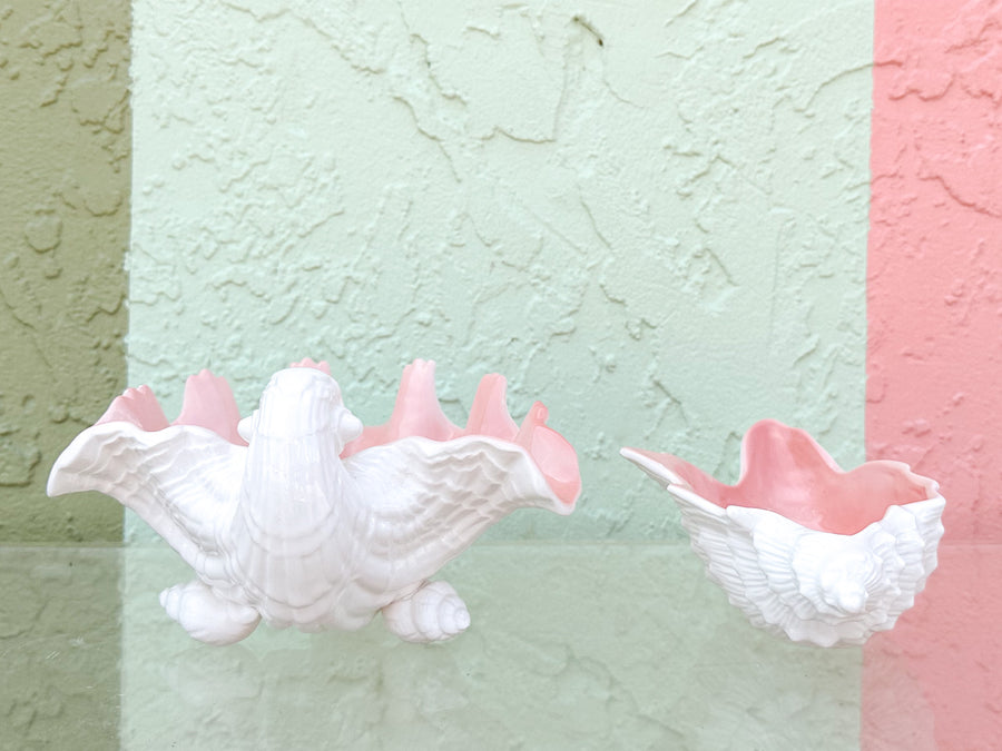 Pair of Fitz and Floyd Coquille Trinket Dishes
