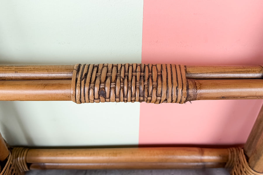 Bamboo Luggage Rack