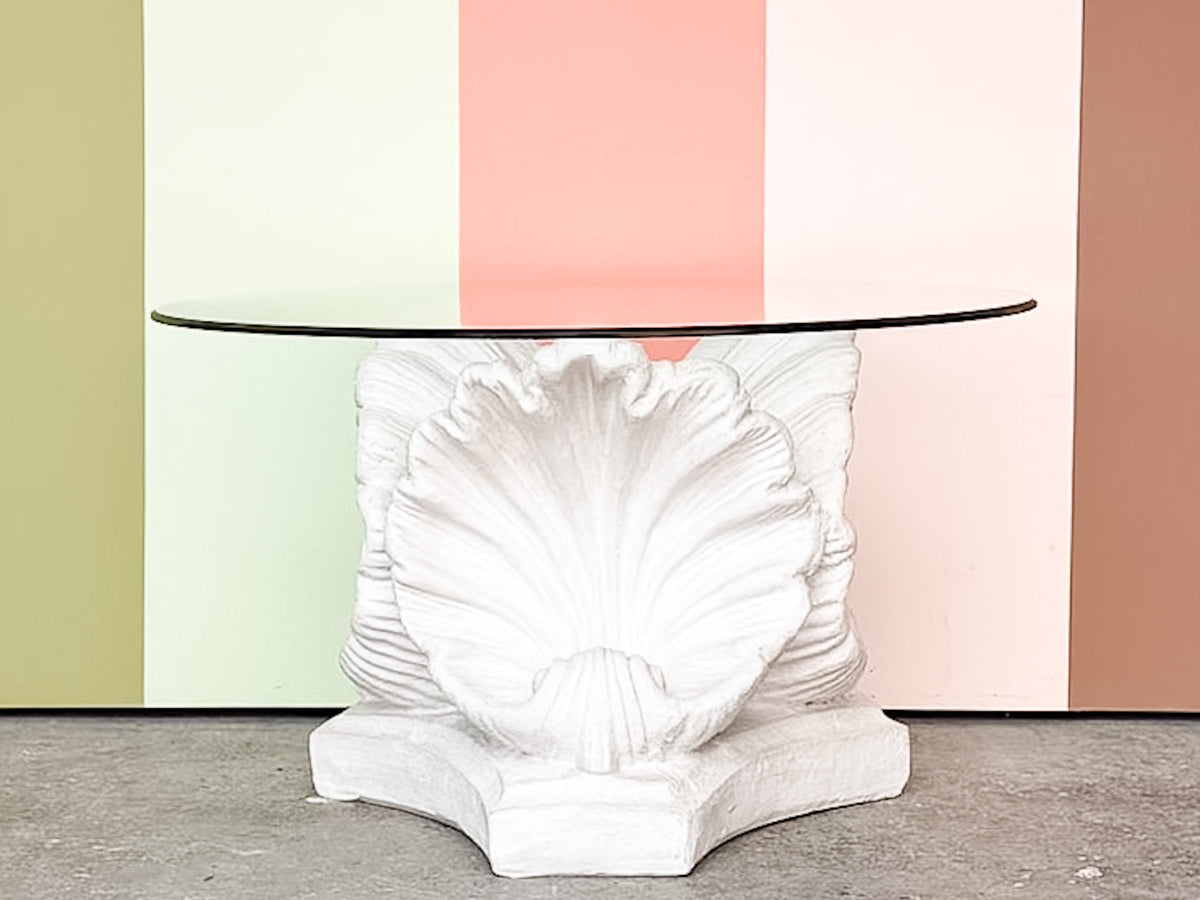 Plaster Shell Coffee Table