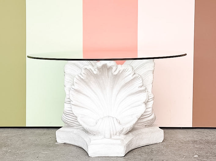 Plaster Shell Coffee Table