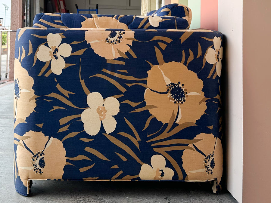 Fab Floral Upholstered Loveseat