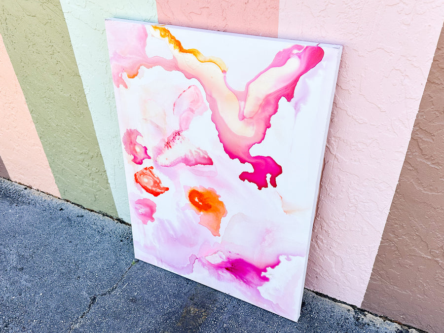 Kips Bay Show House Aquatic Underworld Mixed Media Original Art