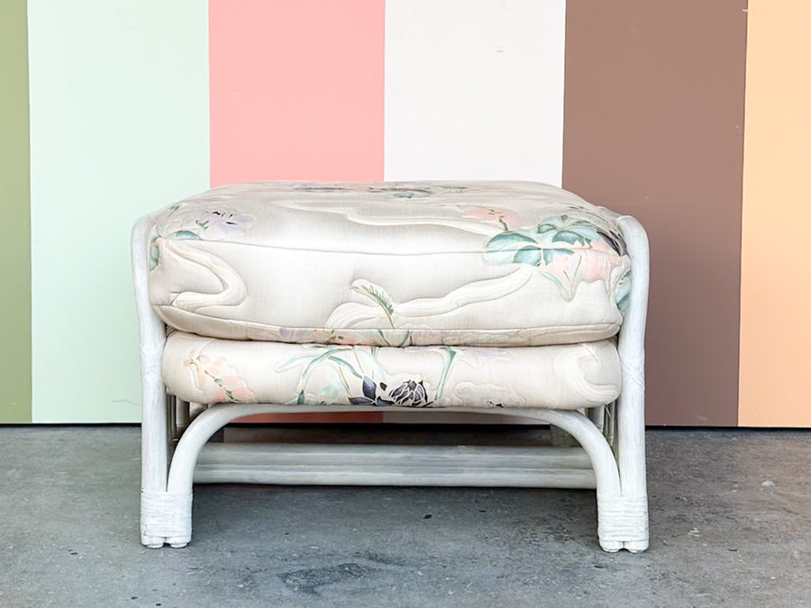 Ficks Reed Rattan Ottoman