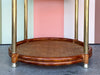 Tortoiseshell Rattan Clover Side Table