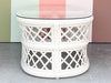 Lattice Rattan Coffee Table