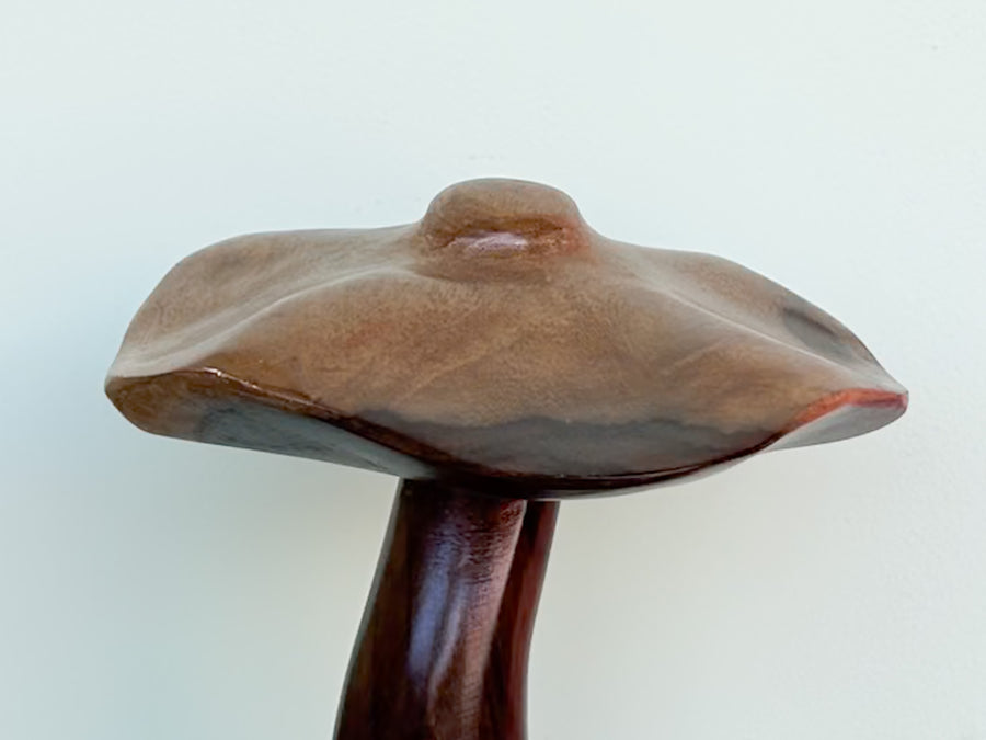 Carved Teak Mushroom