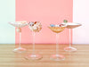Set of Four Shell Chic Coupes