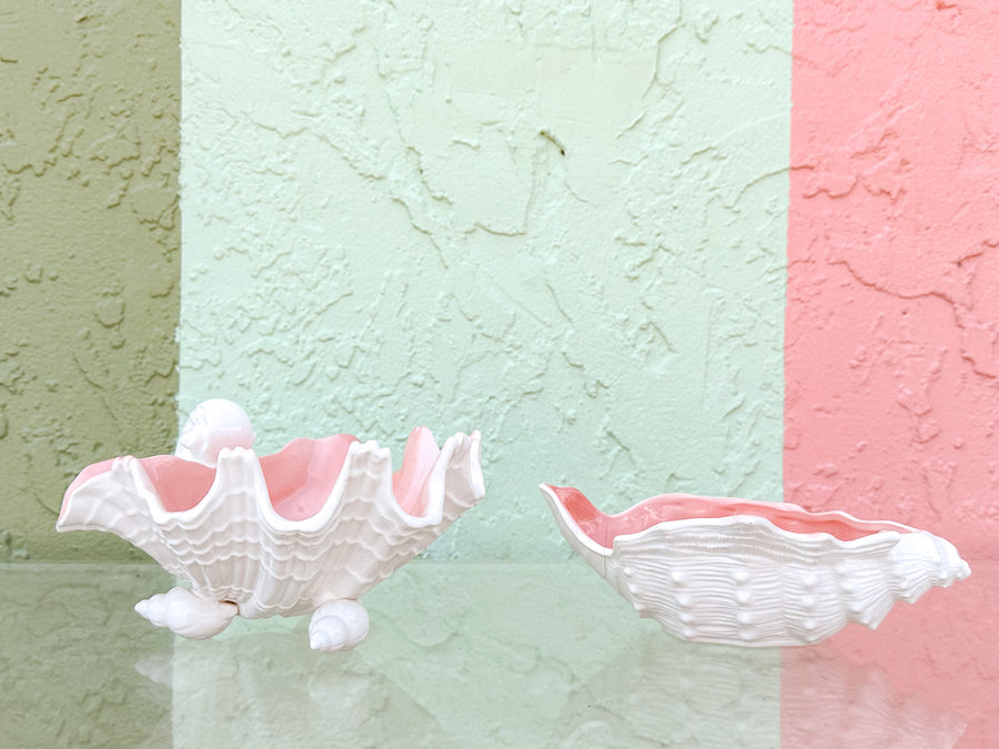 Pair of Fitz and Floyd Coquille Trinket Dishes