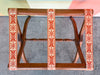 Wooden Ribbon Luggage Rack