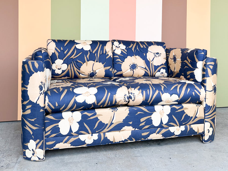 Fab Floral Upholstered Loveseat