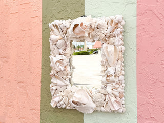 Island Chic Bahamian Shell Mirror