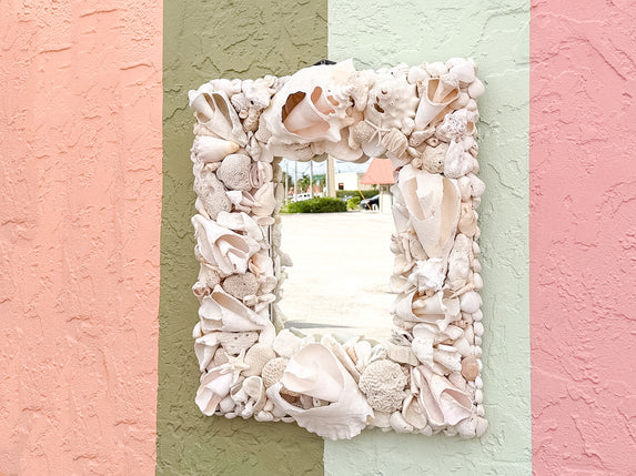 Island Chic Bahamian Shell Mirror