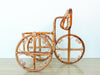Rattan Bicycle Plant Stand