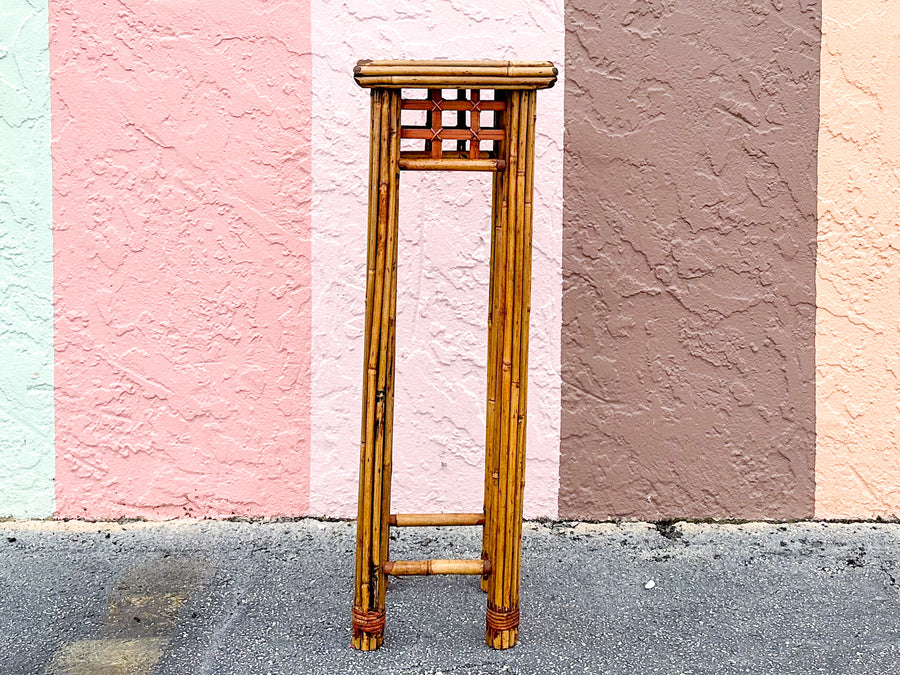Cute Rattan Plant Stand