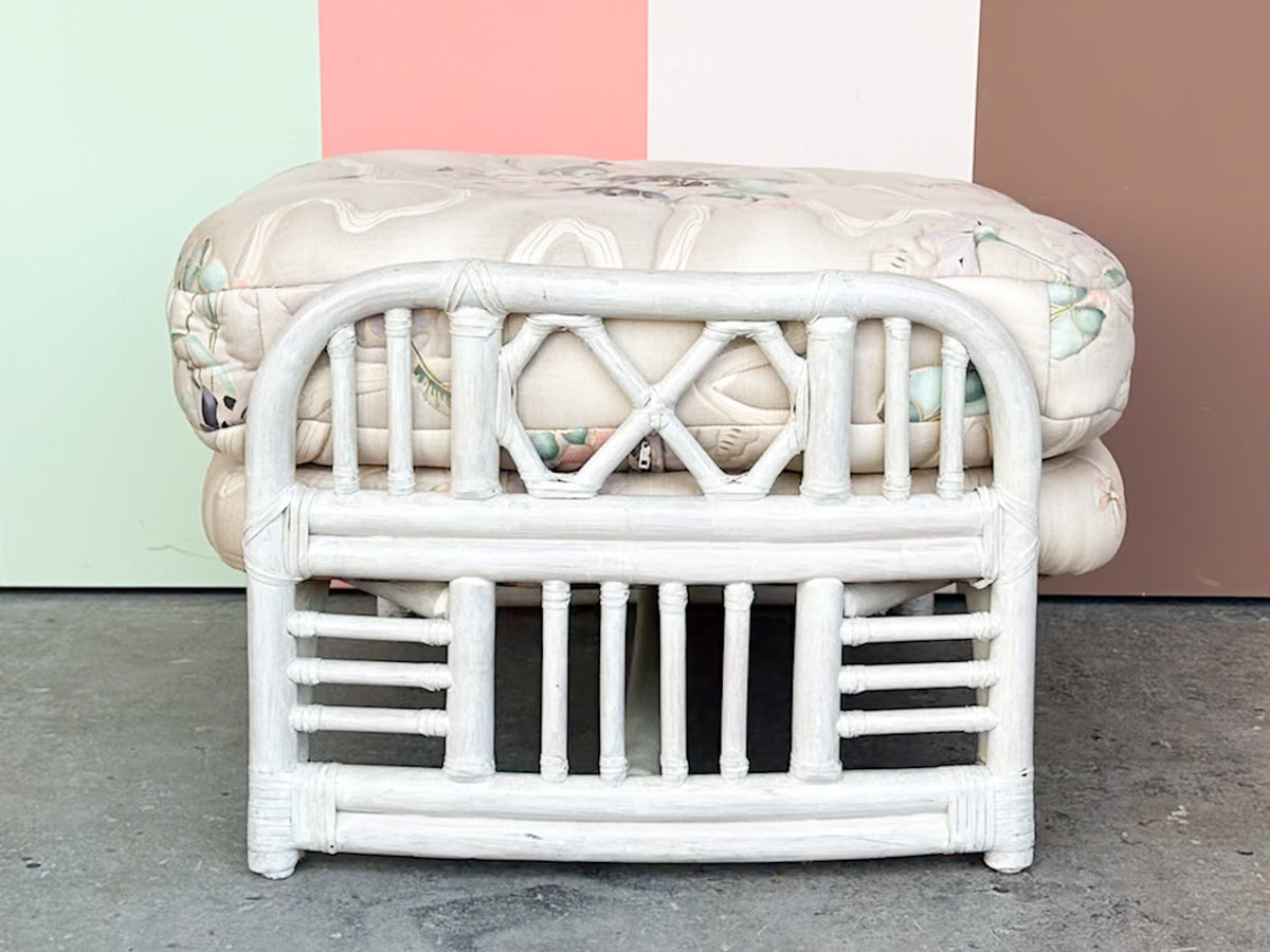 Ficks Reed Rattan Ottoman