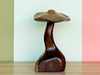 Carved Teak Mushroom