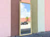 Full Length Faux Bamboo Mirror